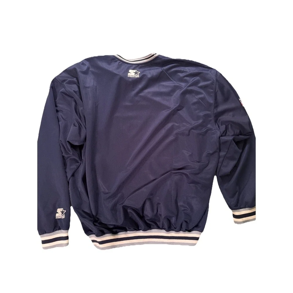 Vintage 1990s Starter Pro Line Dallas Cowboys Navy pullover size L - Picture 5 of 5